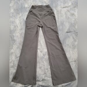 Women's Gray Flared Pants